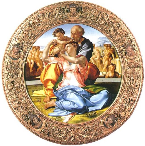 聖家族と幼児洗礼者ヨハネ