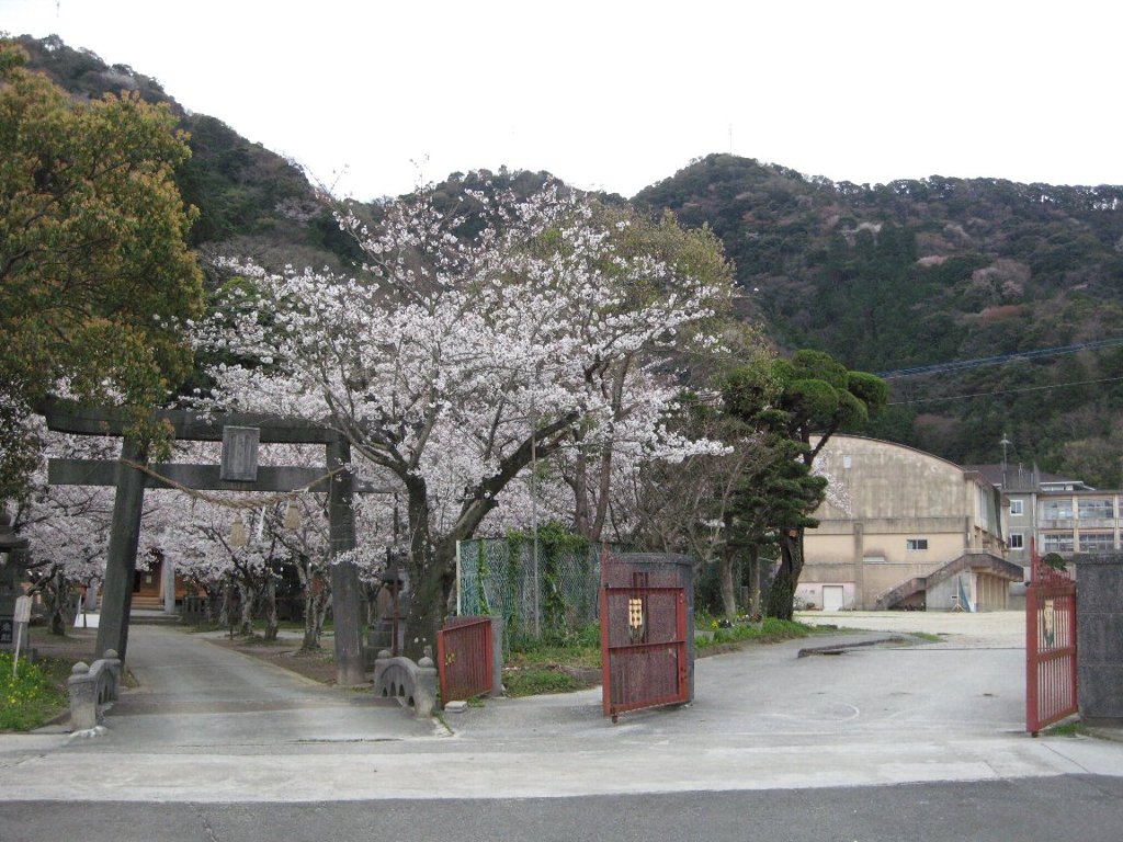 天神様・二中・山桜
