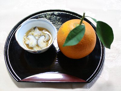ナマコのみぞれ和え